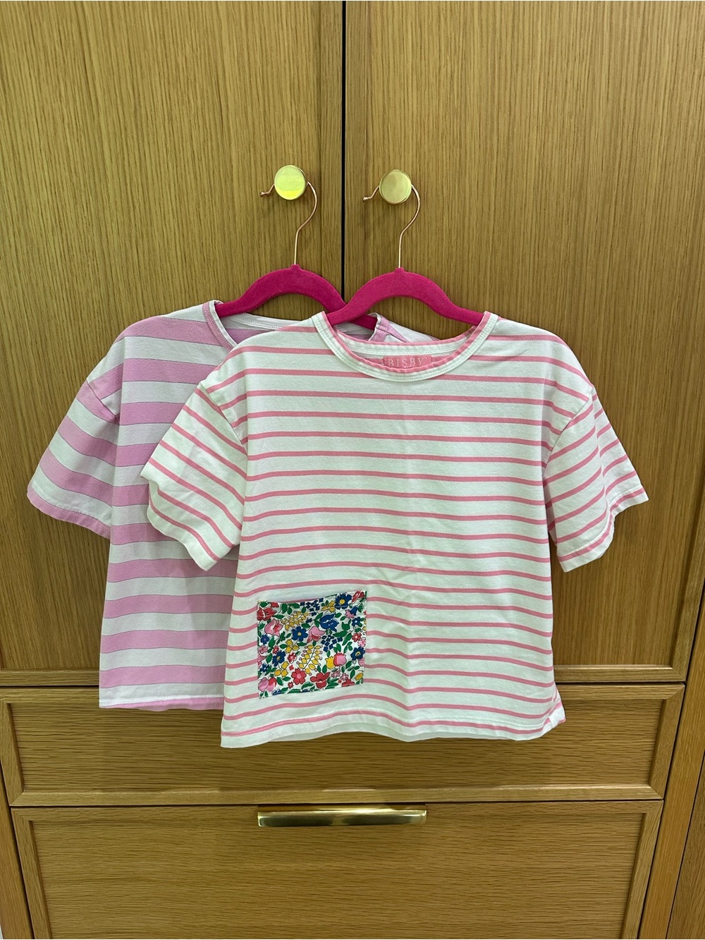 Bisby (Little English) Crop Tees , size 8